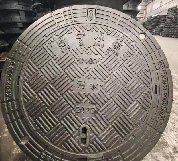 桐城球墨铸铁防沉降井盖展示