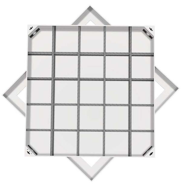 桐城不锈钢方井展示